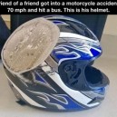 Why you wear a helmet