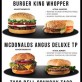Burger ads vs. the real thing