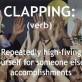 The Definition of Clapping