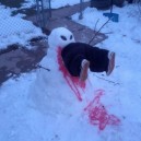 Hungry Snowman