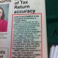 Tax return accuracy