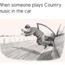 No country music