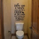 Men vs toilets
