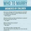 Who to marry