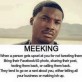 Meeking explained
