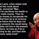 Dalai Lama about humanity