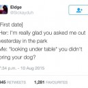The first date