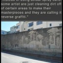 Clever Reverse Graffiti