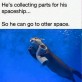 Get to otter space