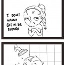 My problem with showers