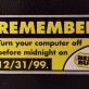 Remember the Y2K problem