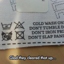 Funny Clothing Tag