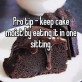 How to keep cake moist