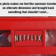 Netflix VHS tape