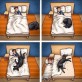 Sleeping with dogs in the bed
