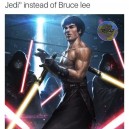 When You Accidently Type Bruce Jedi