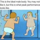 The ideal male body