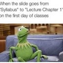 First day of class