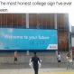 Honest College ad