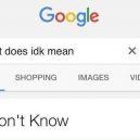 Google doesn’t know everything