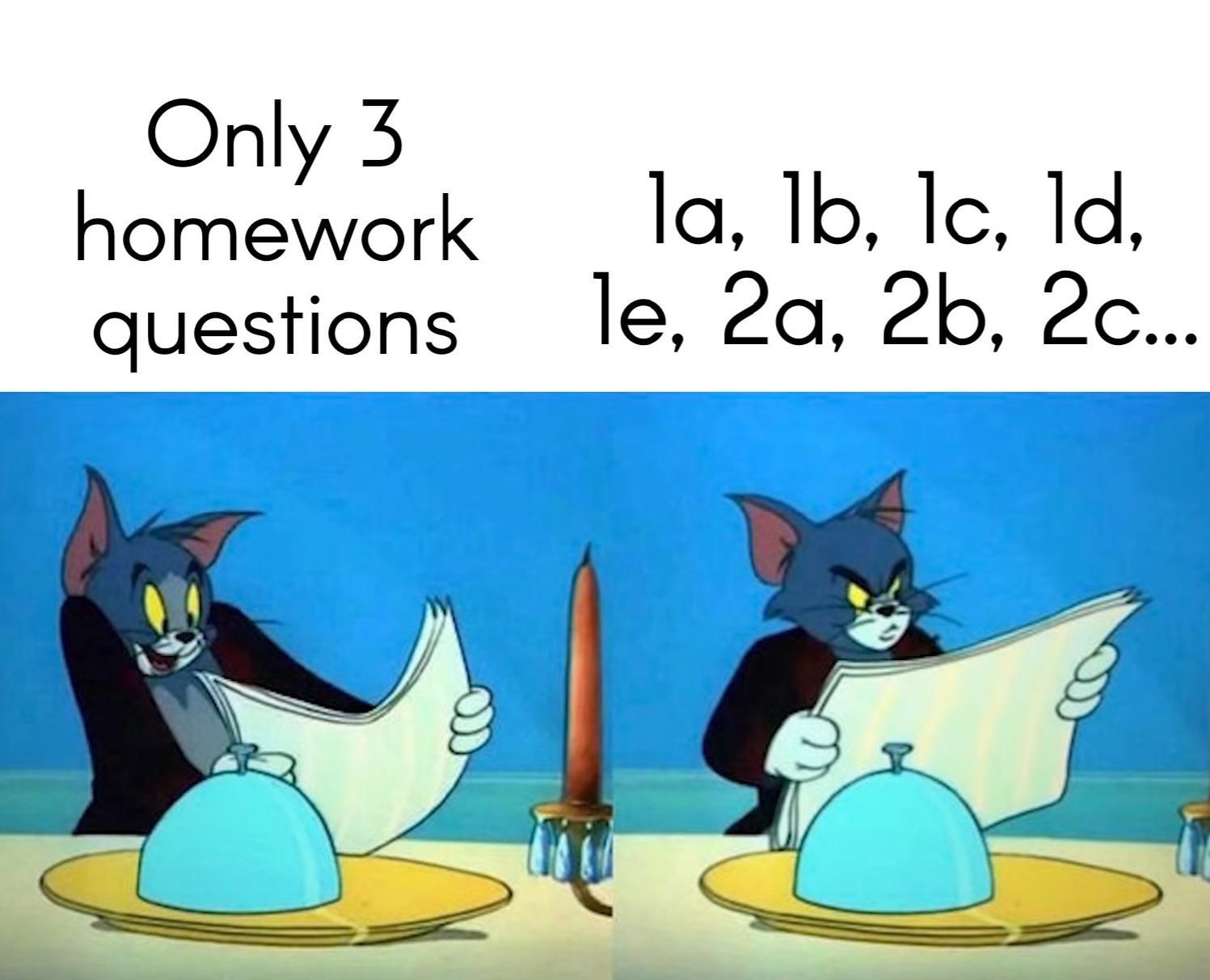 Only 3 Homework Questions